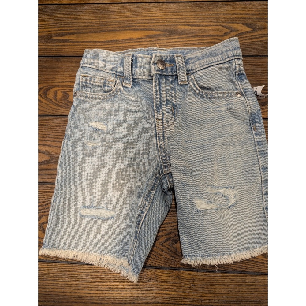 Old Navy Boy Shorts Denim Size 4T Adjustable Waist NWT